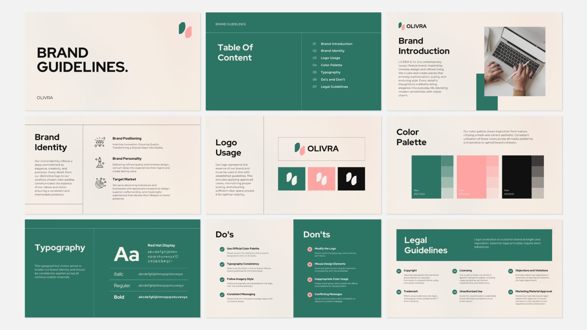 Olivra Brand Style Guide