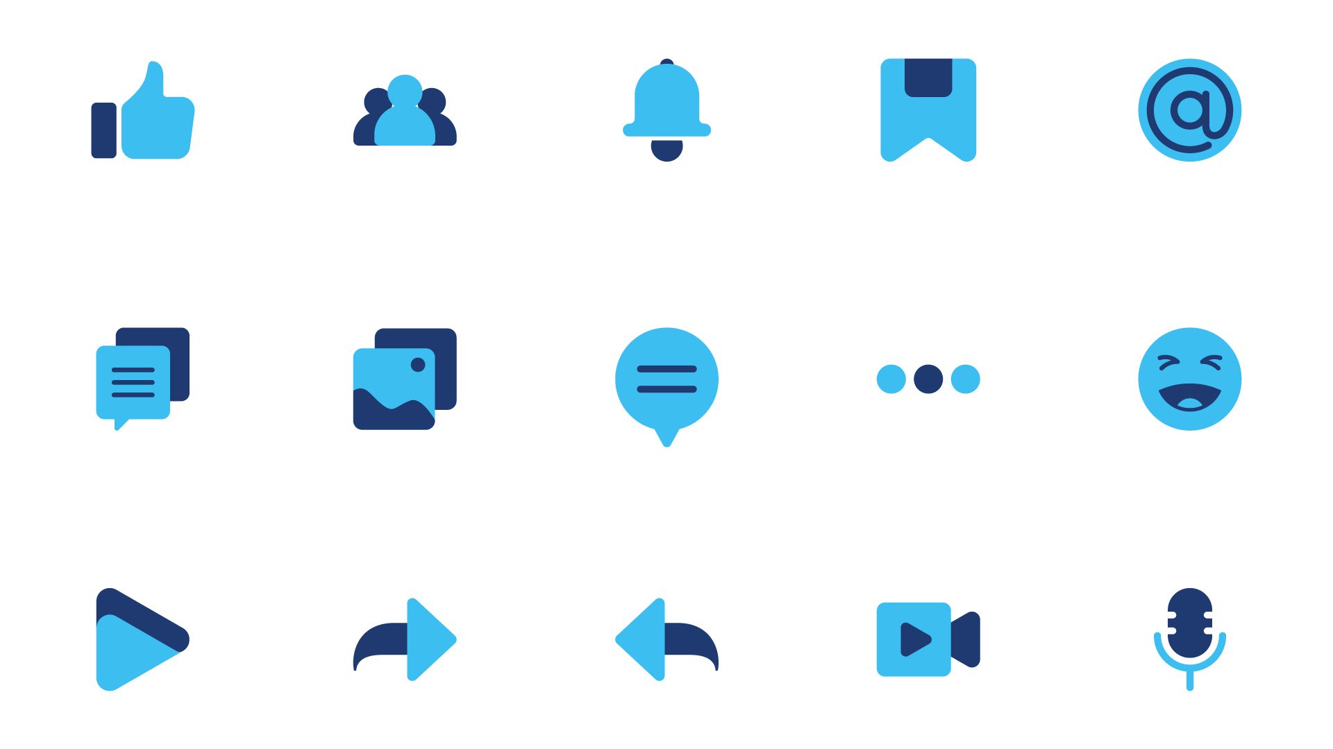 Social Media App Icon Design